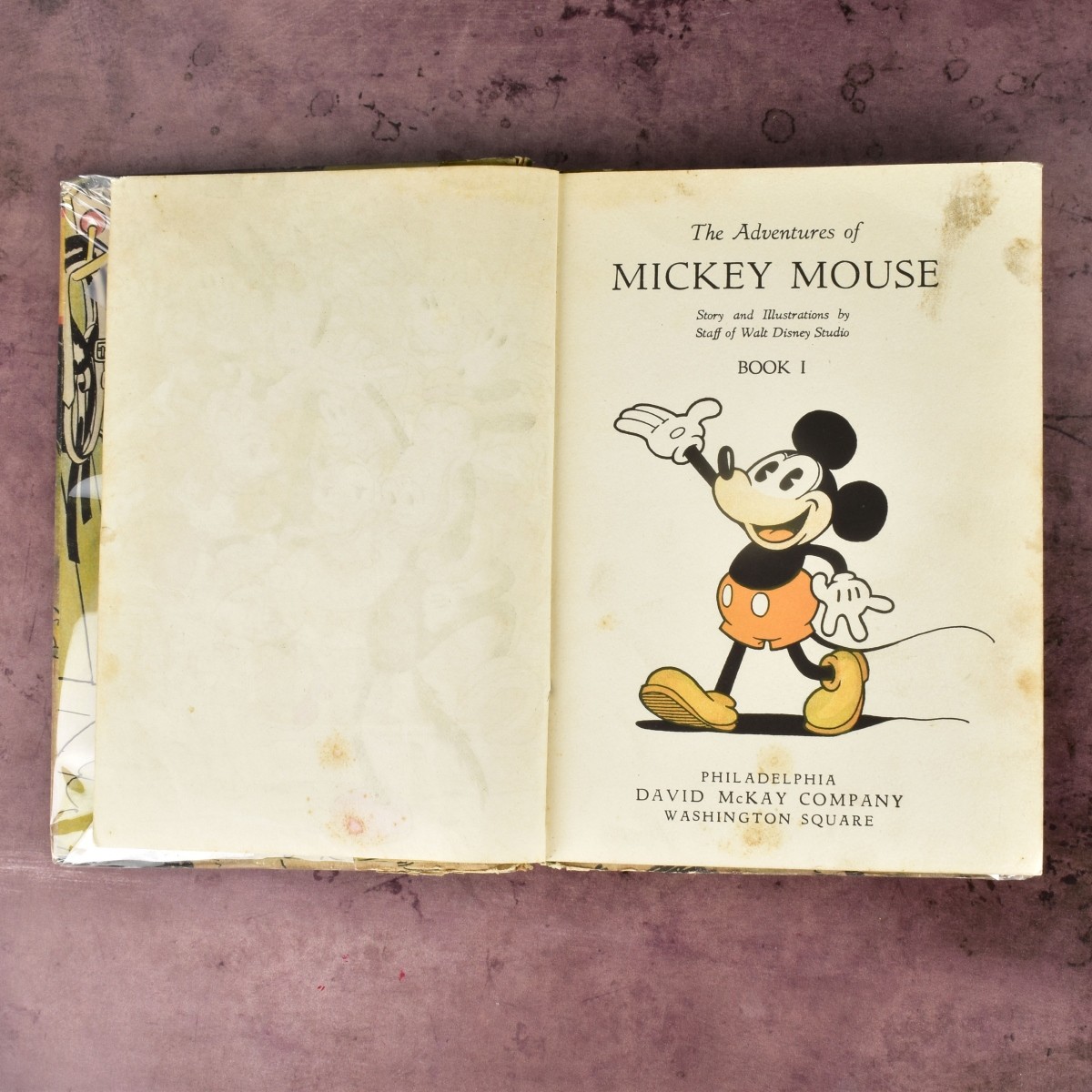 Mickey Mouse 1931 The Adventures Book 1
