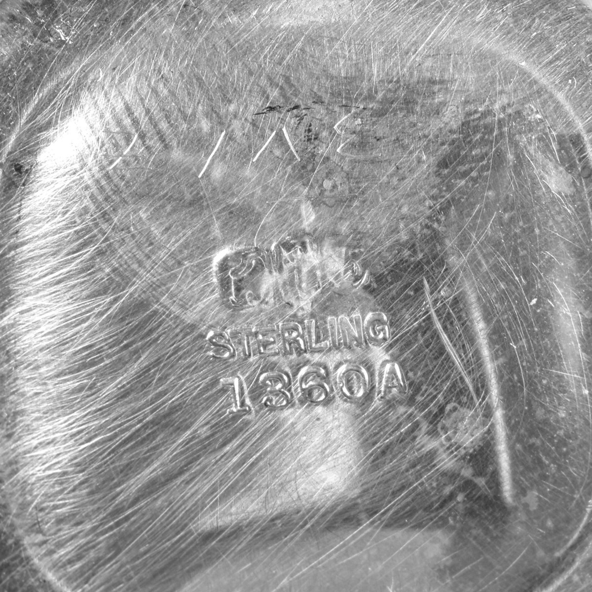 Vintage Sterling Silver Reticulated Tableware