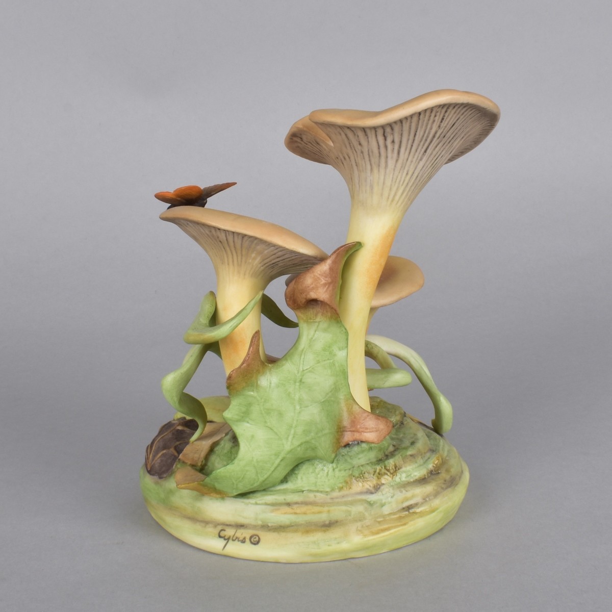 Cybris Jack o Lantern Mushroom Figurine