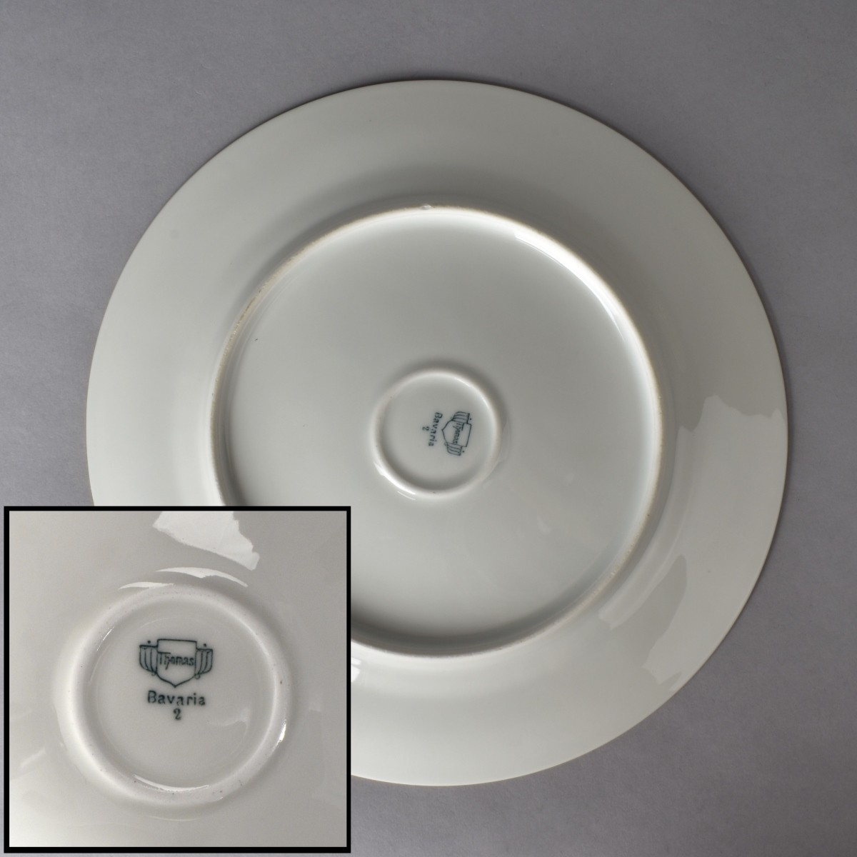 Ten Hutschenreuther Porcelain Dinner Plates
