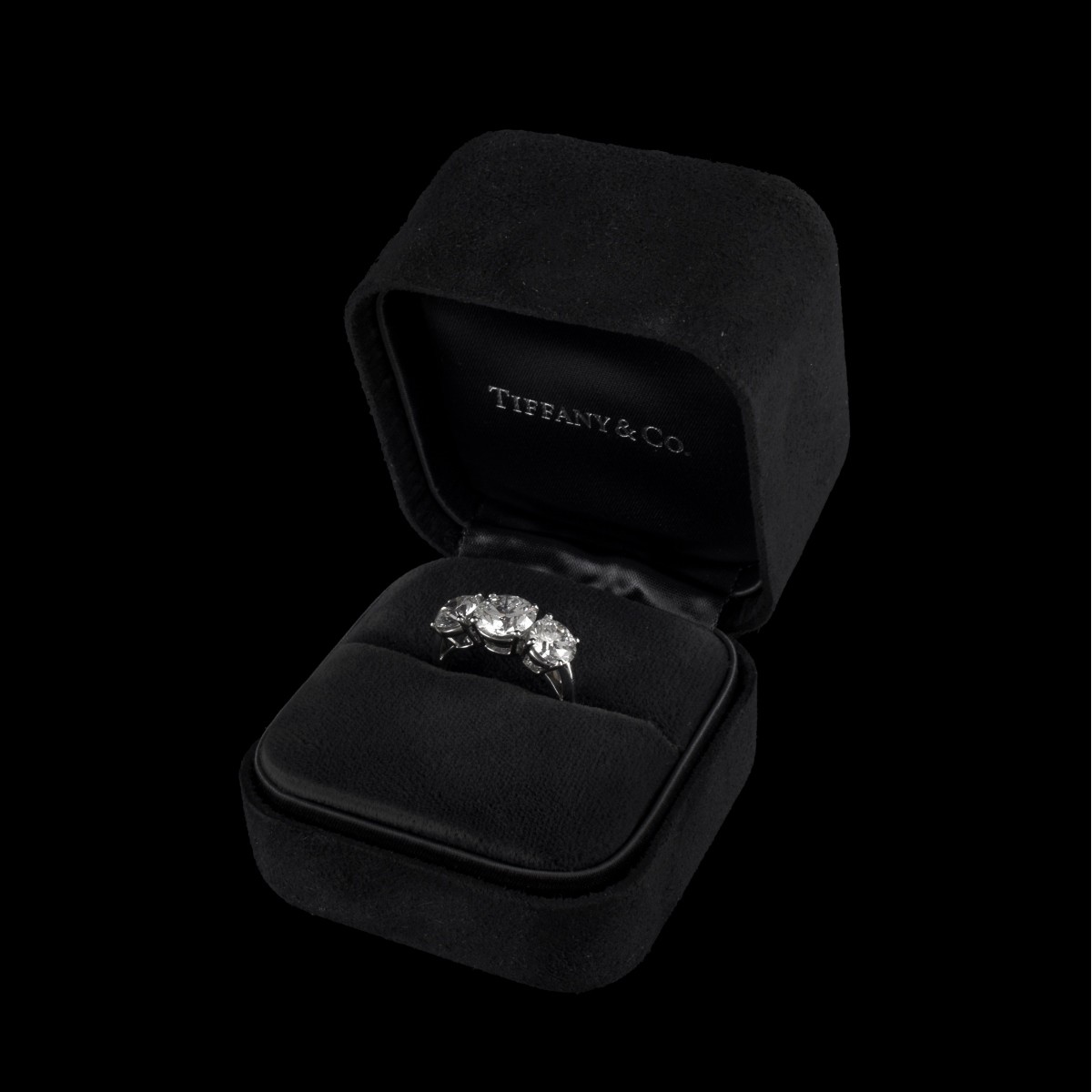 Tiffany & Co Diamond and Platinum Ring