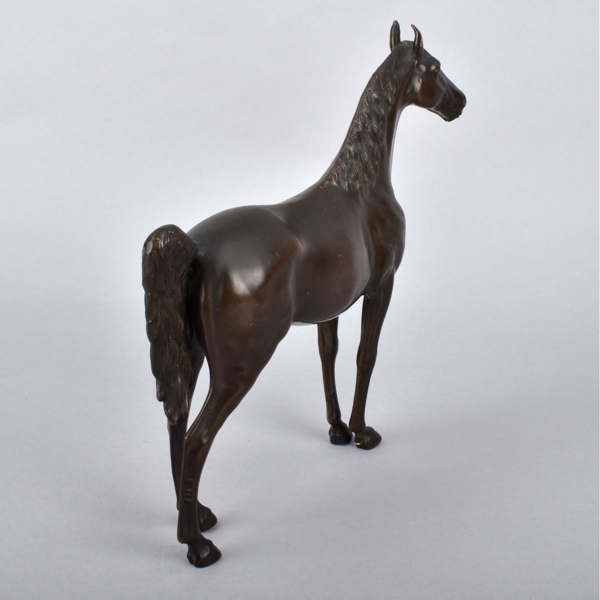 Vintage Bronze Model of a Horse