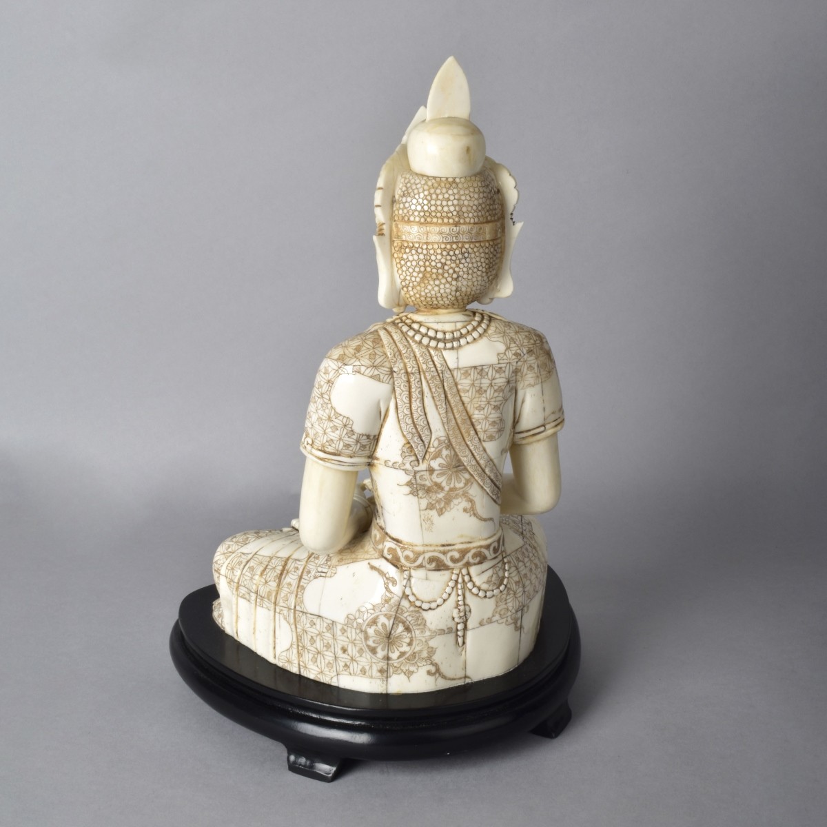 Vintage Chinese Bone Guanyin Figurine
