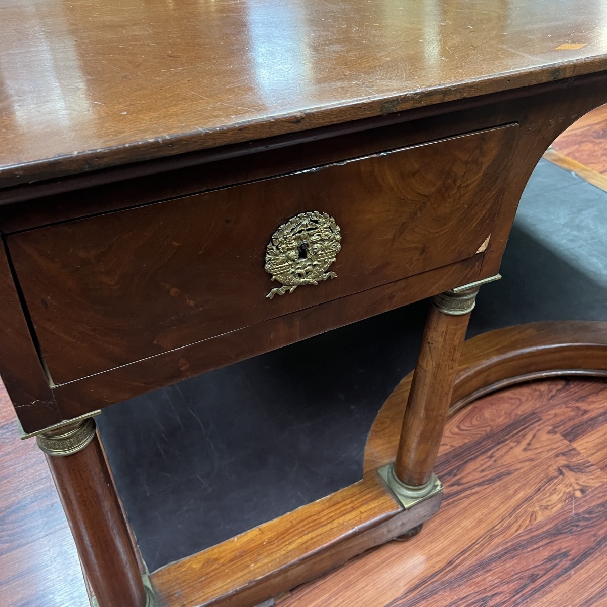 Circa 1820s French Empire Partner's Desk