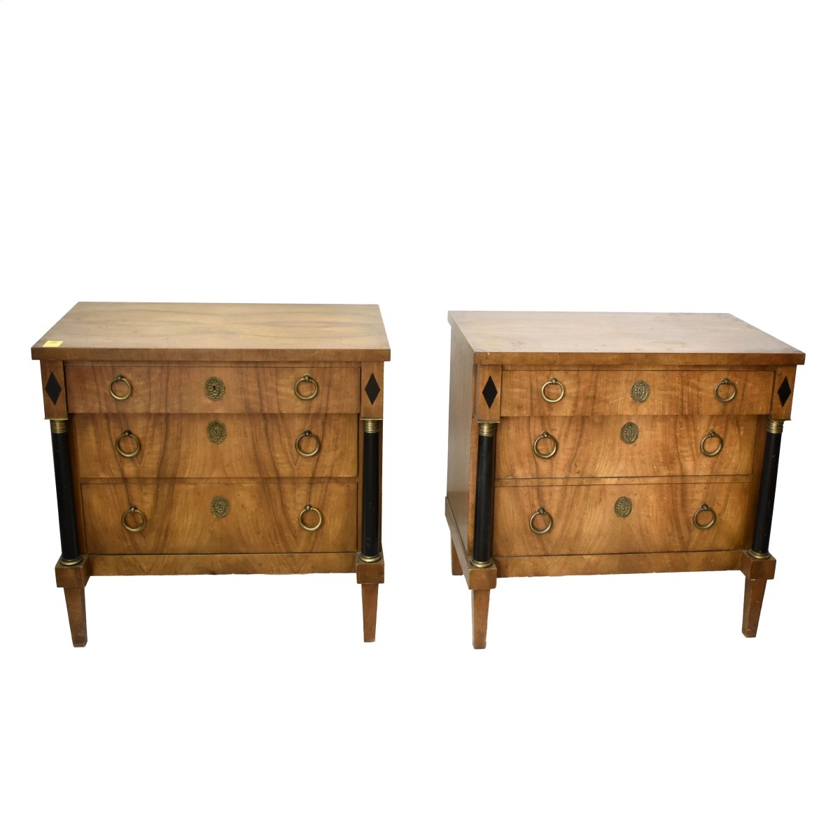 Pair of Empire Chest of Drawers