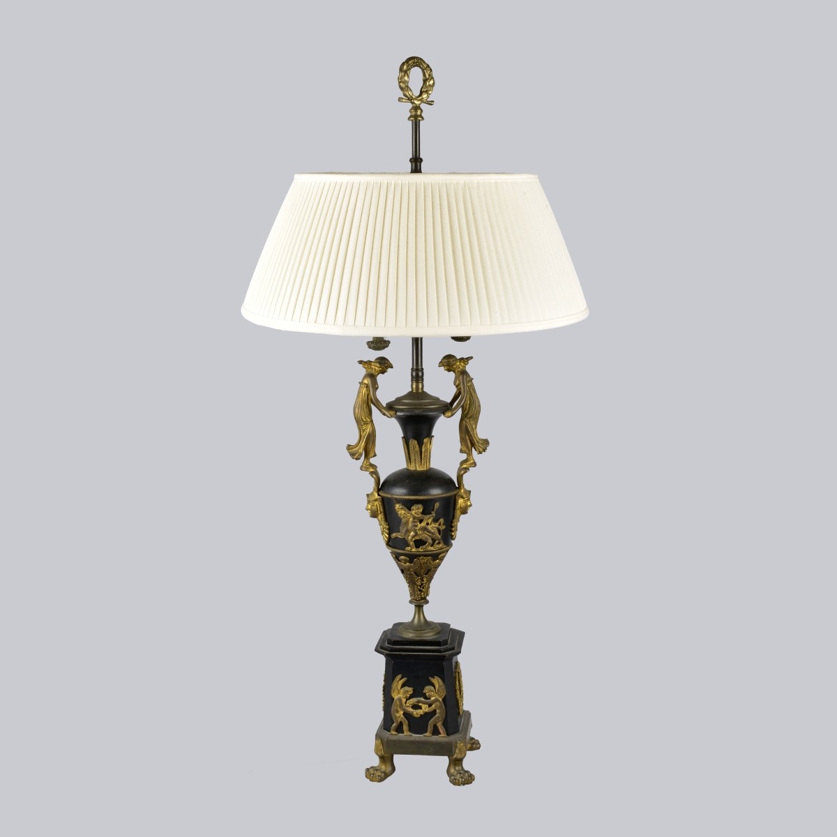 Antique French Empire Style Lamp