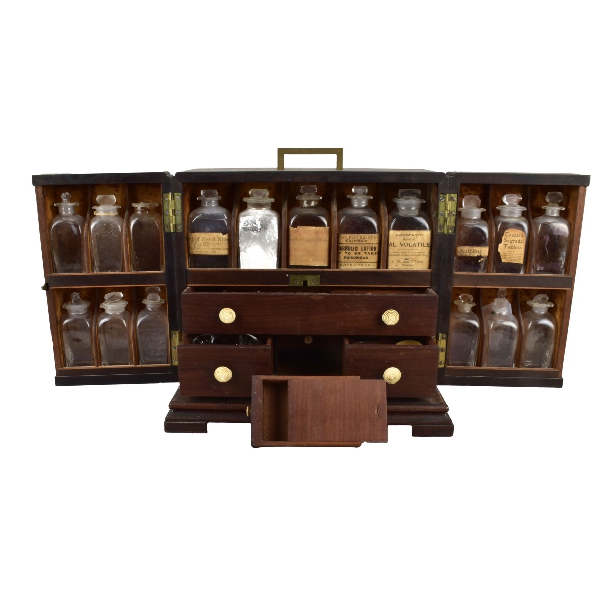 19C Apothecary Cabinet