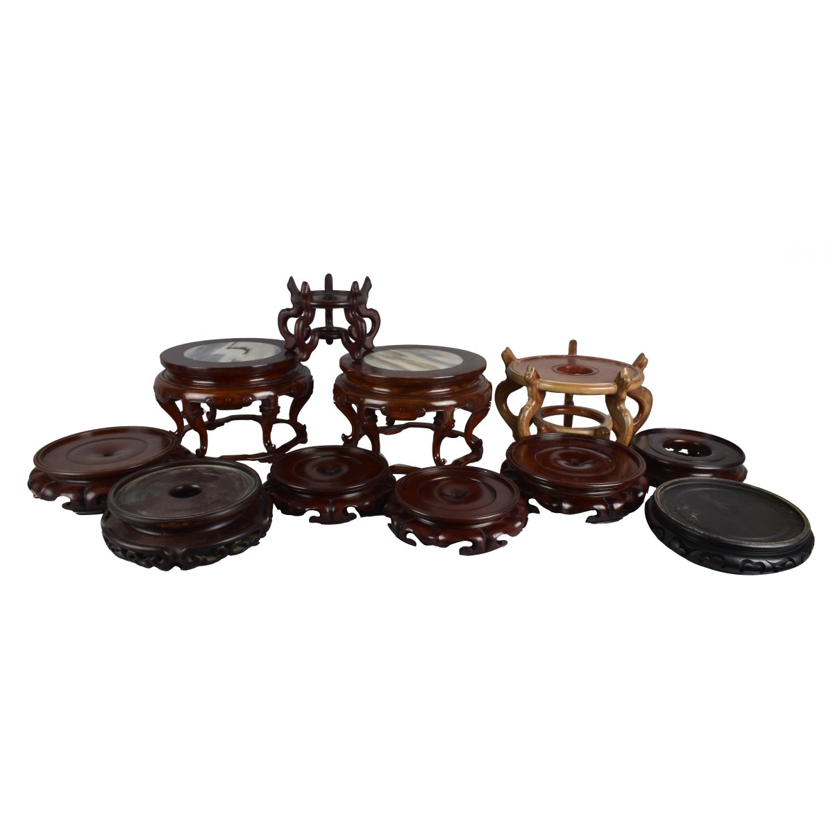 Oriental Wooden Stands Large