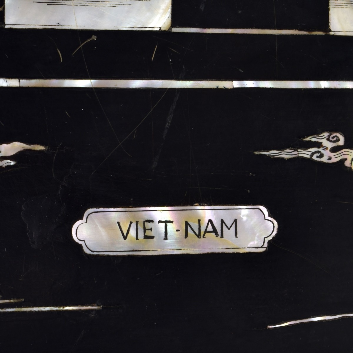 Circa 1960s Vietnamese MOP Inlaid Game Board