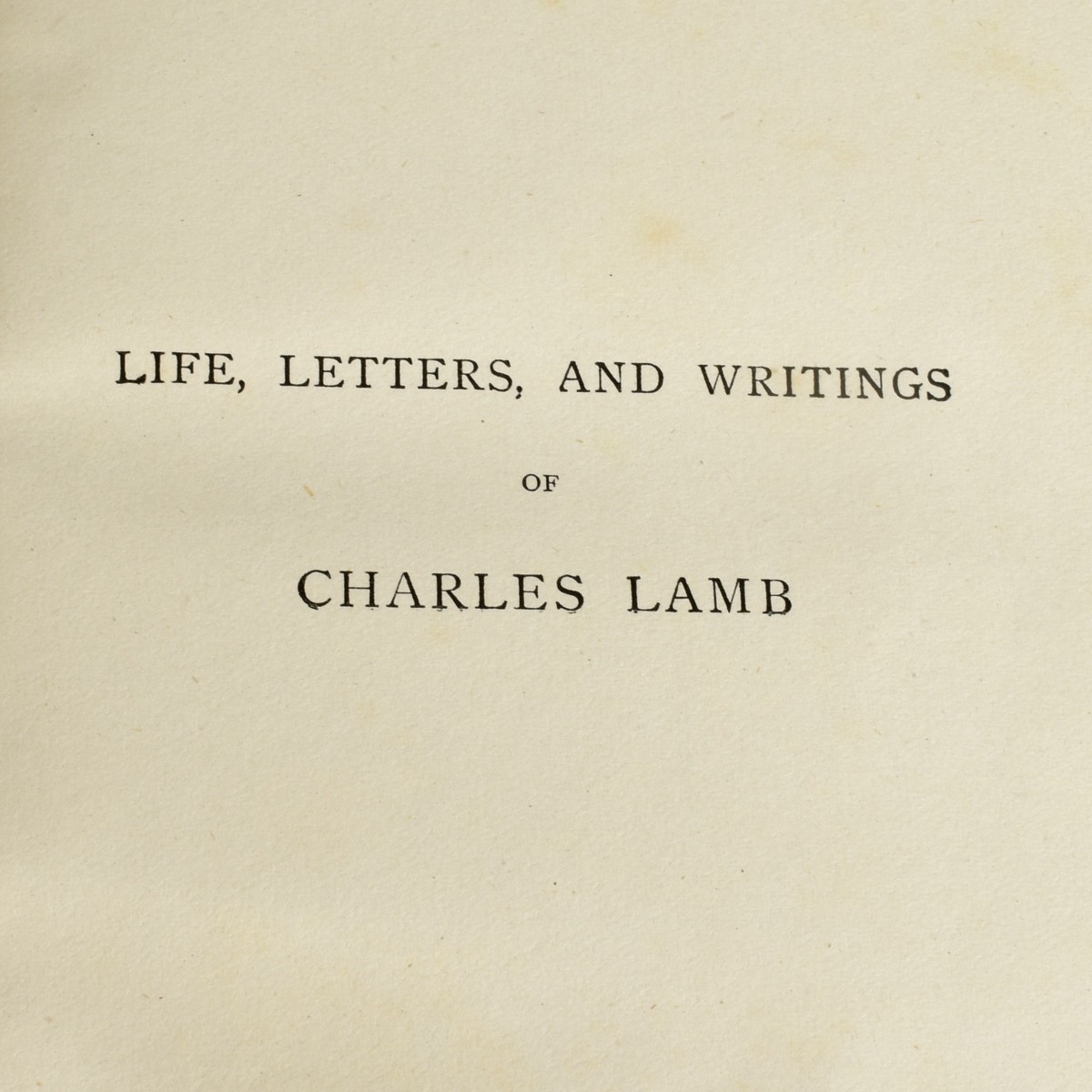 George Eliot and Charles Lamb Assorted Volumns