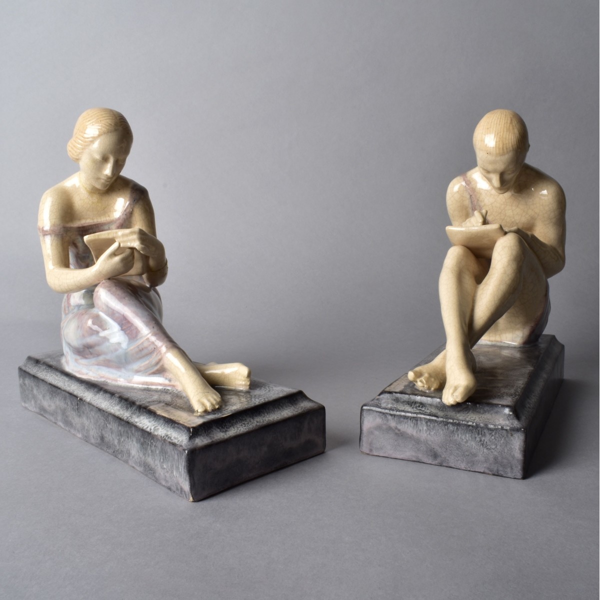 Pierre Le Faguays (French 1892-1962) Figurines
