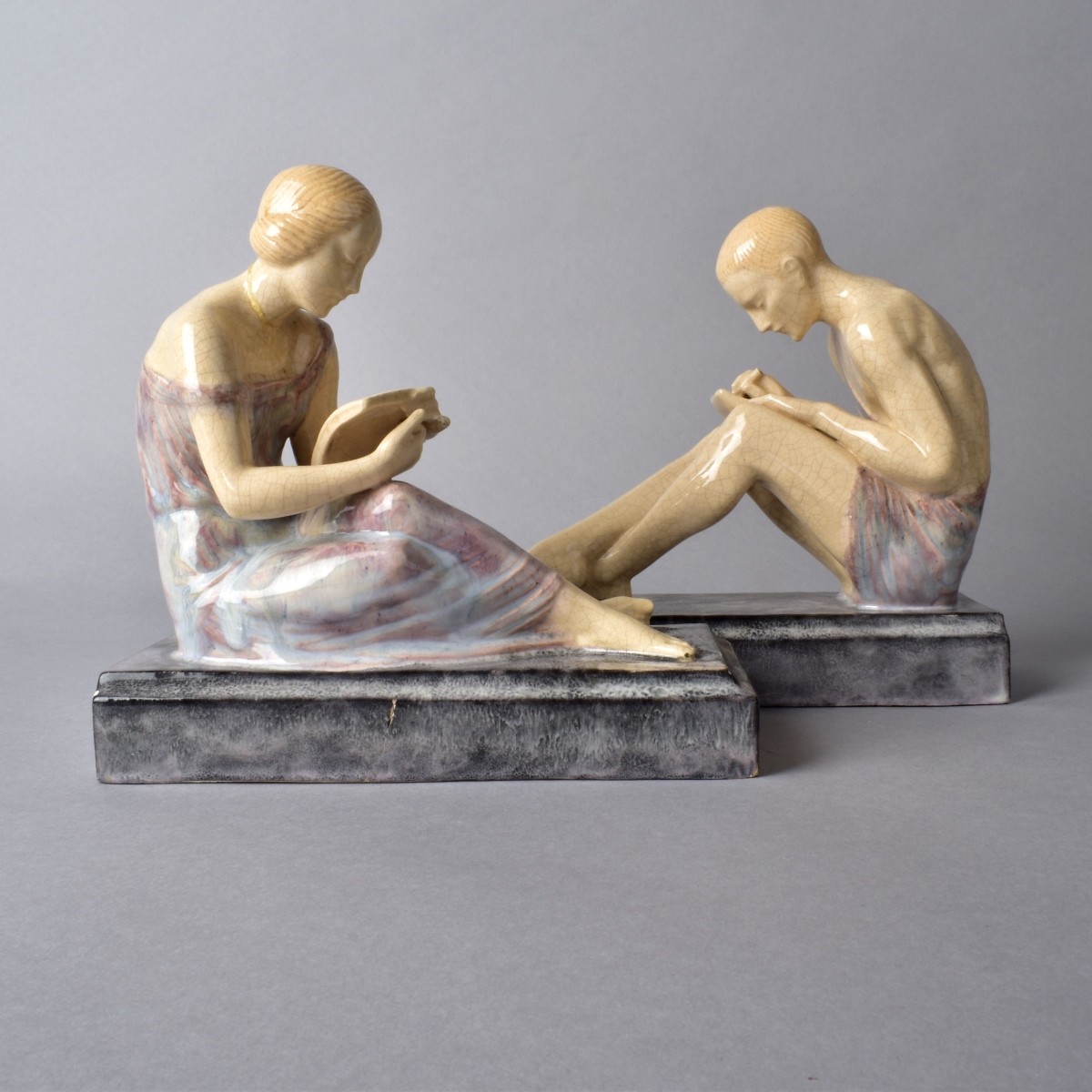Pierre Le Faguays (French 1892-1962) Figurines
