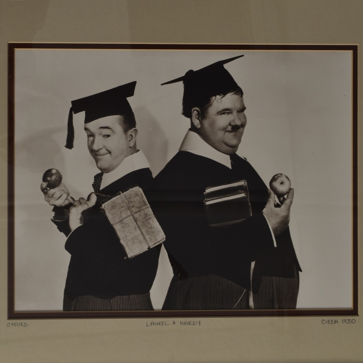 Laurel and Hardy Photograph