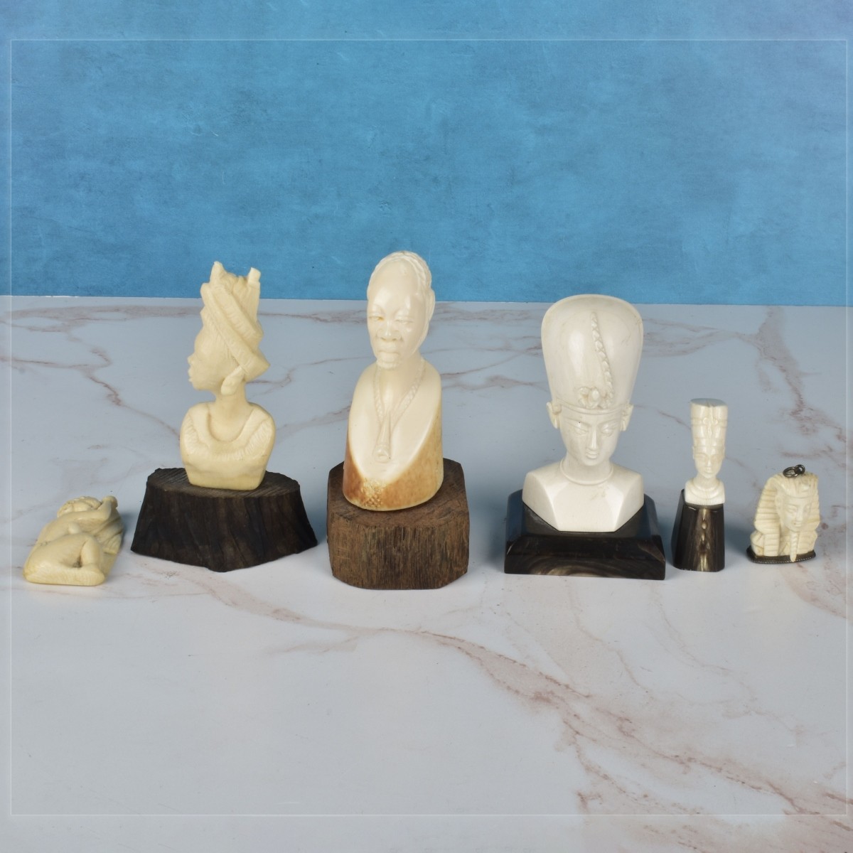 African Carved Figurines