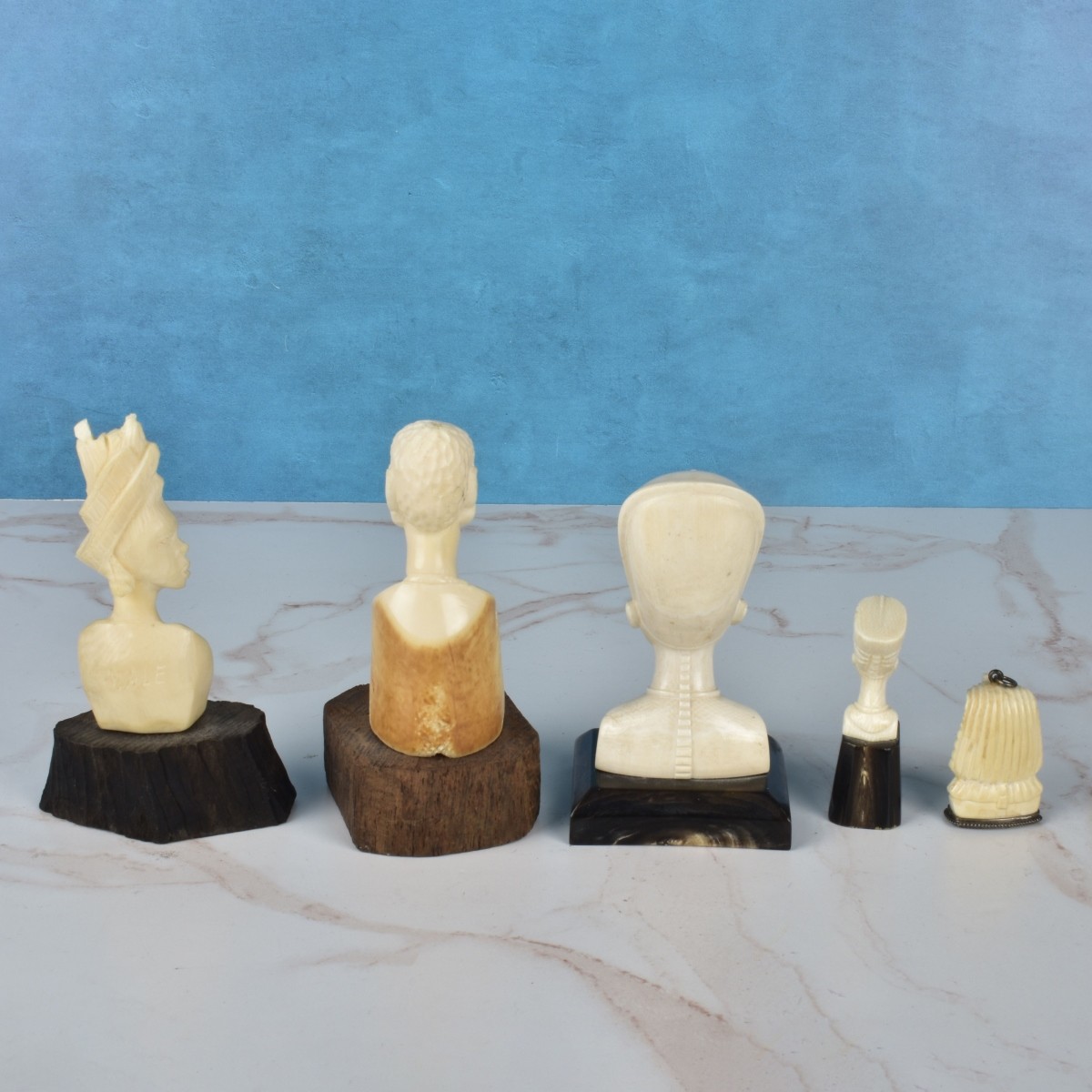 African Carved Figurines