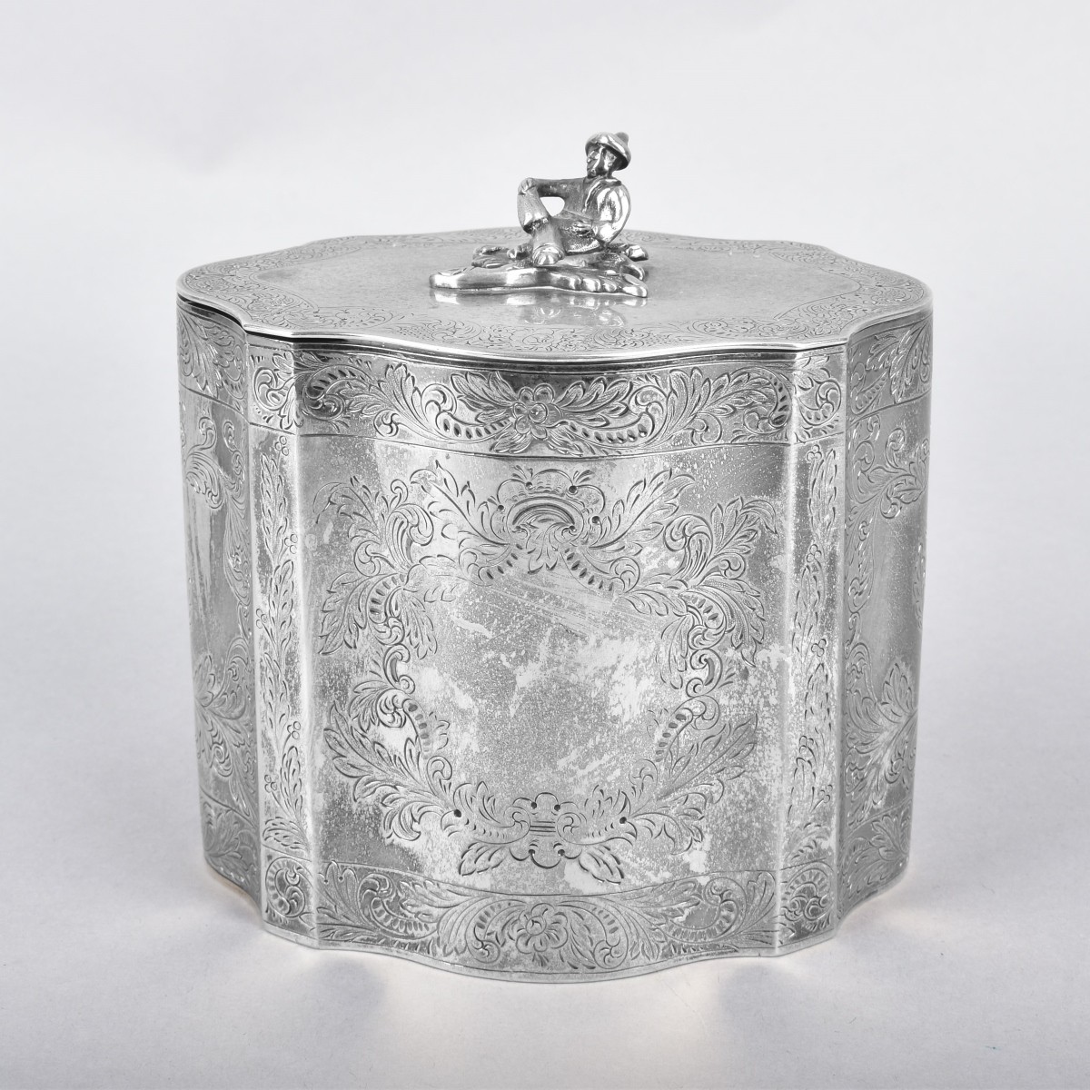Lincoln & Reed Sterling Tea Caddy