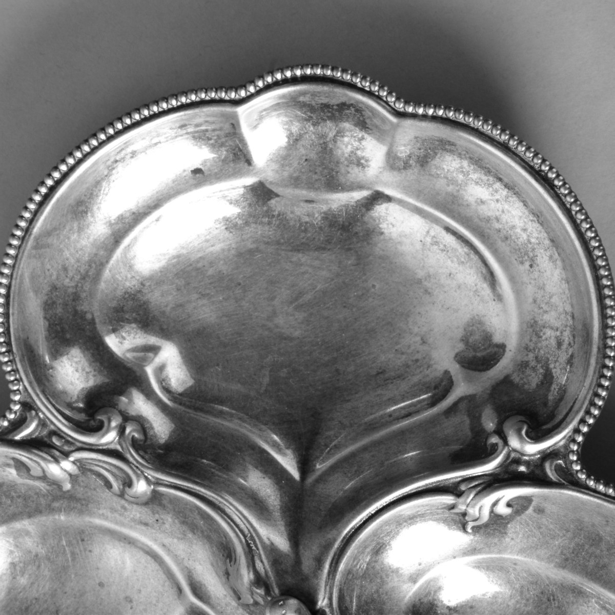 Antique English Sterling Tri Section Dish