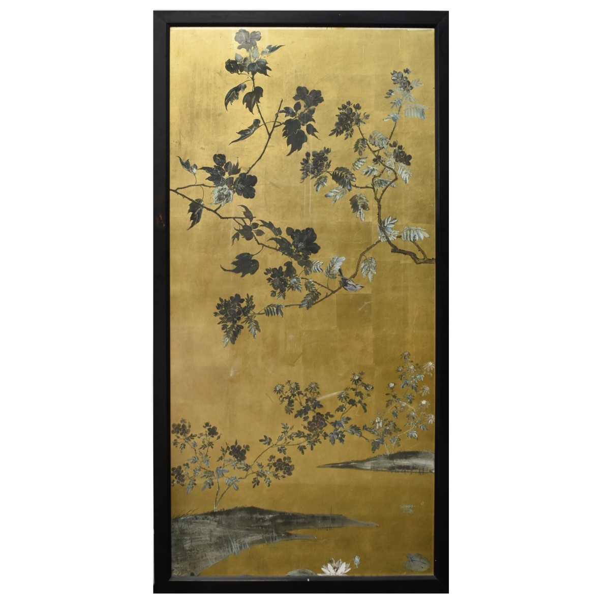 Four Japanese Framed Panels