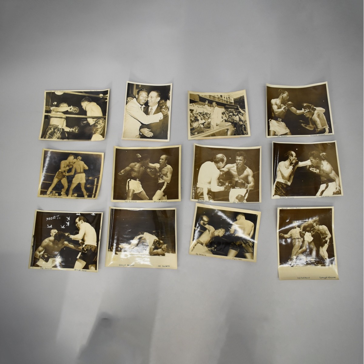 Sugar Ray Robinson Boxing Photograph Memorabilia