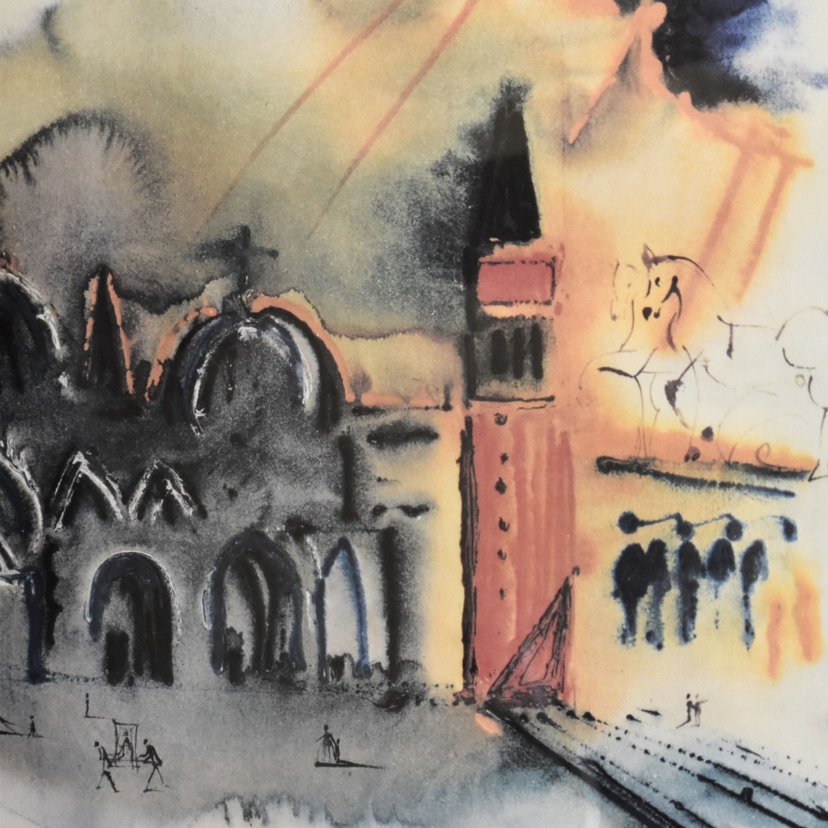 After: Salvador Dali (1904-1989) Venice