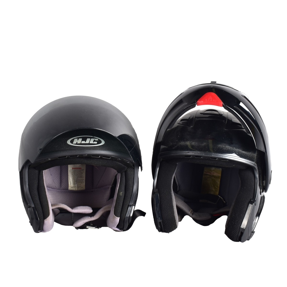 Two (2) HJC Helmets
