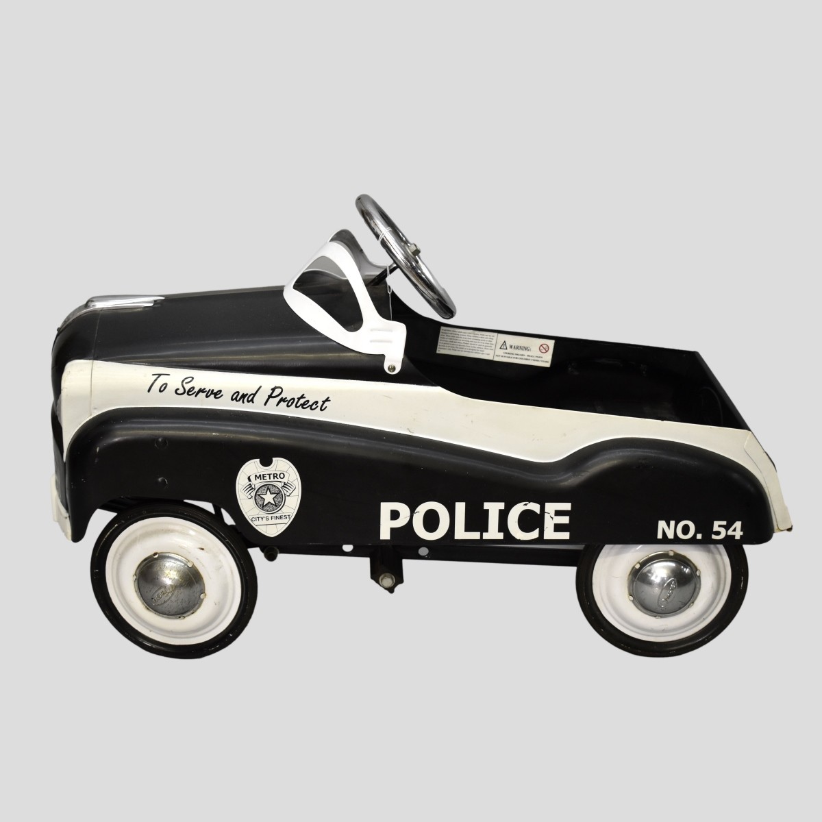 Vintage Instep Metro City Police Pedal Car