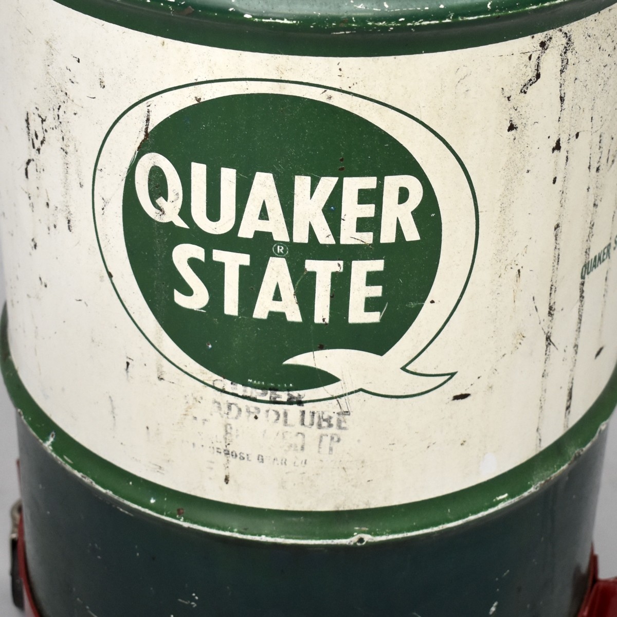 Vintage Quaker State Oil Can & Pump