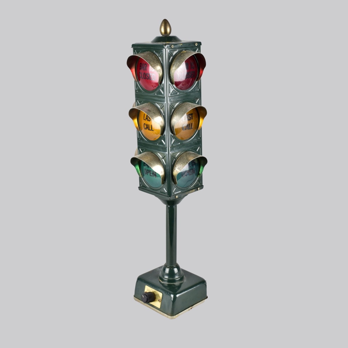Vintage Traffic Light Bar Lamp