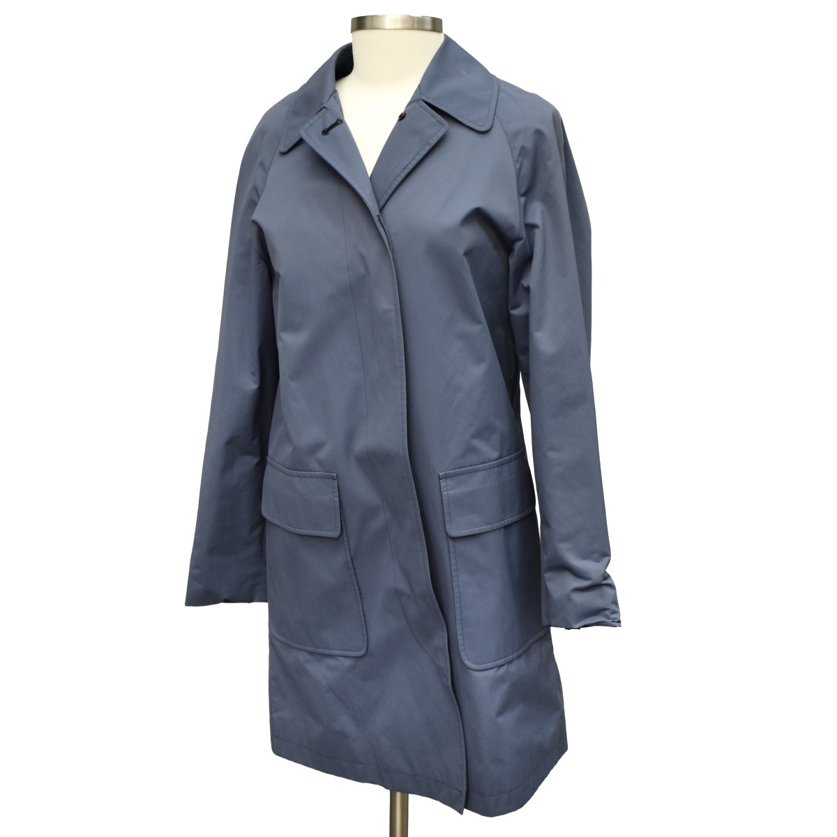 Burberrys Blue Ladies Coat