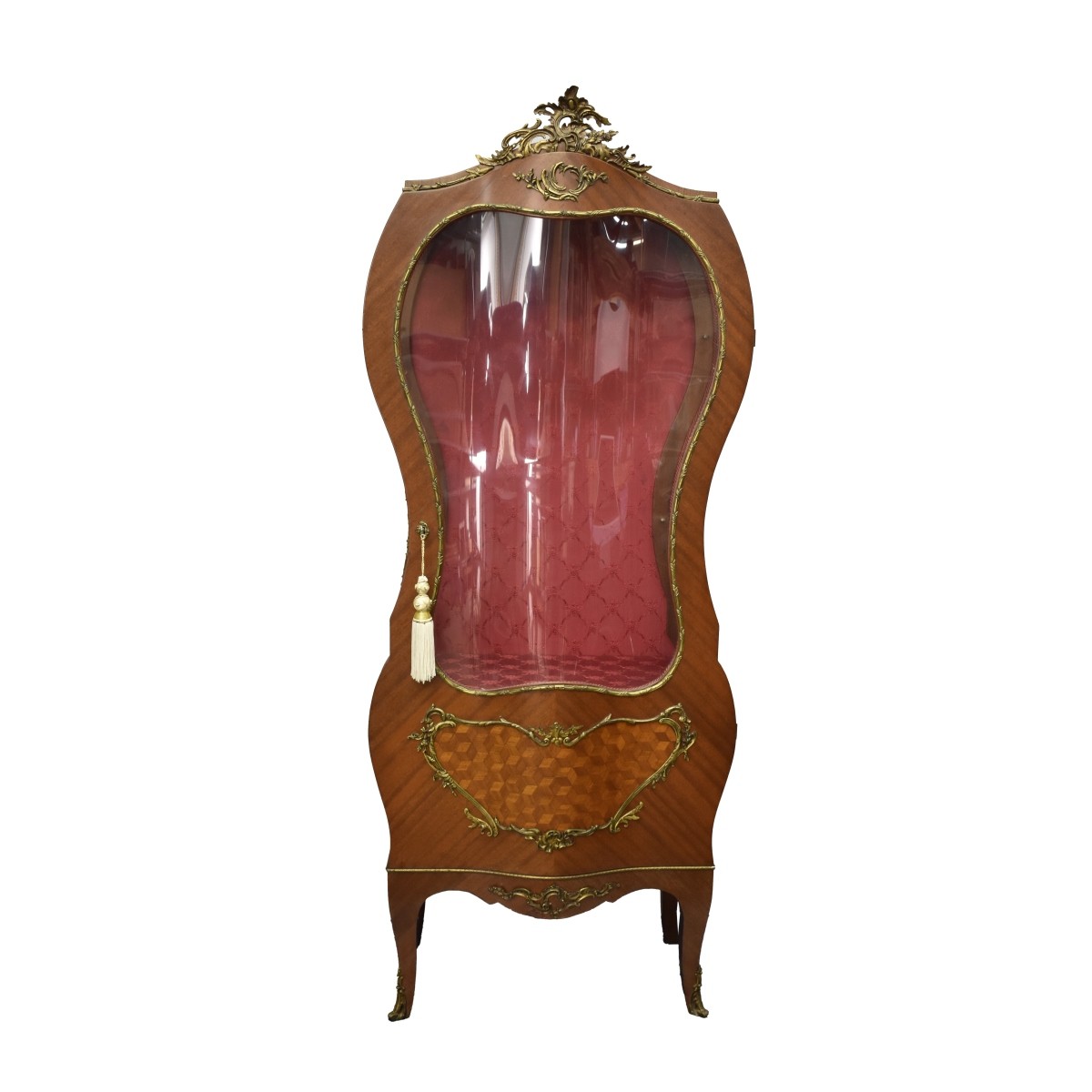 Mid 20th C. Louis XVI Style Display Cabinet