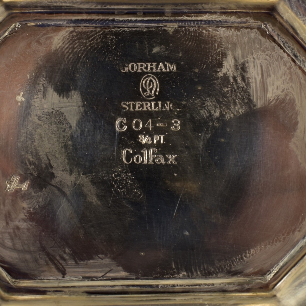 Durgin "Colfax" Sterling Tea Set Gorham