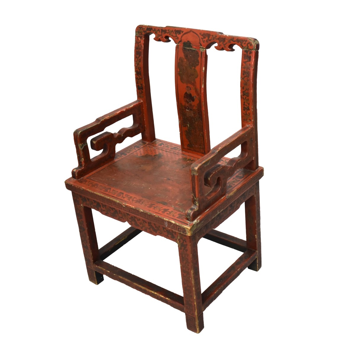 Lacquered Chinese Chair