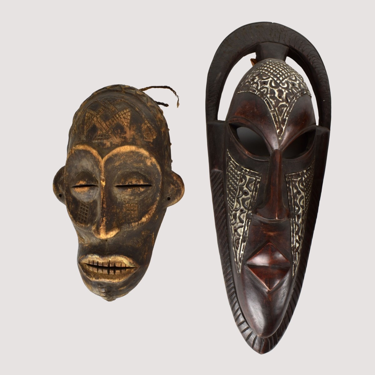 Five African Masks