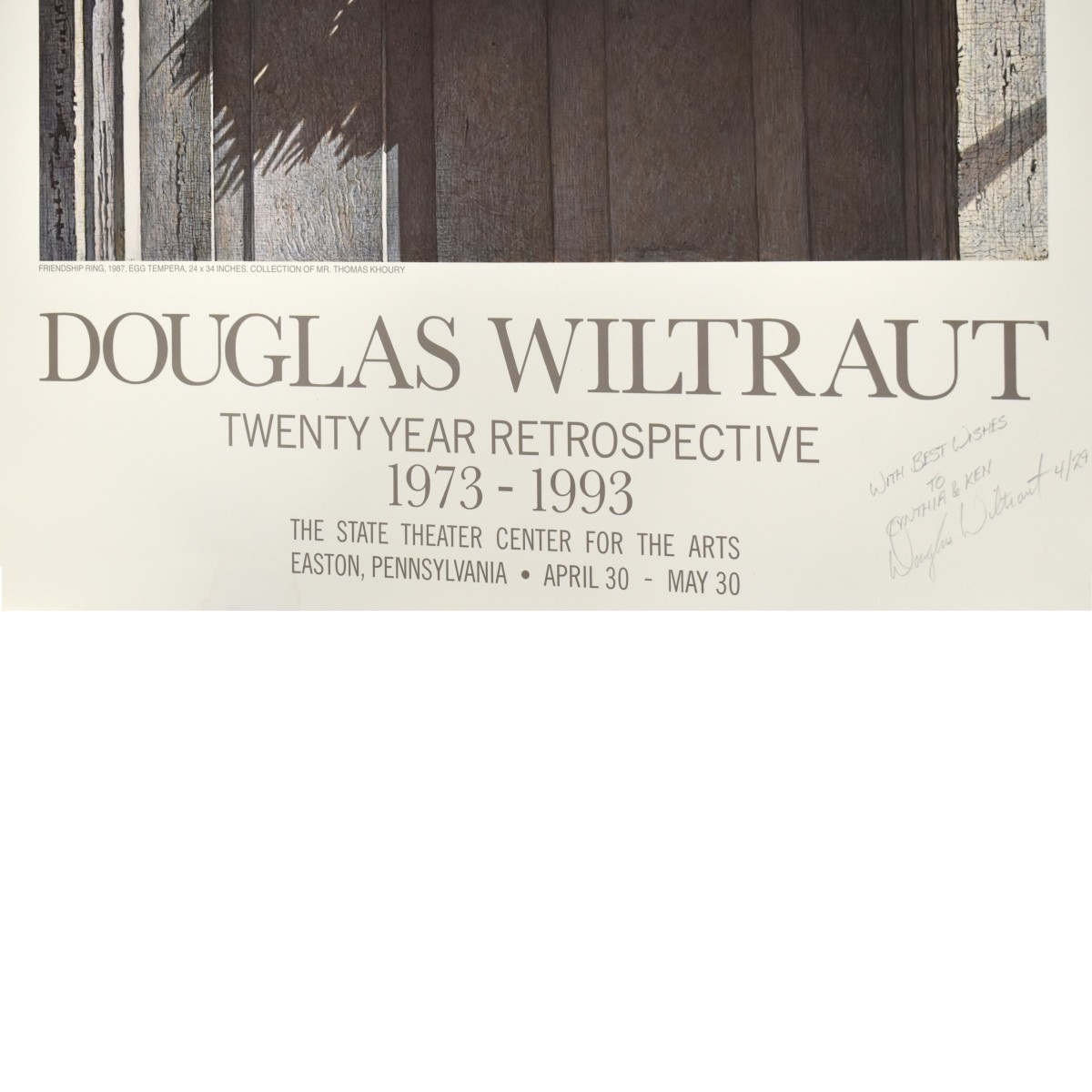 Five Lithograph Posters by Douglas Wiltraut (20th