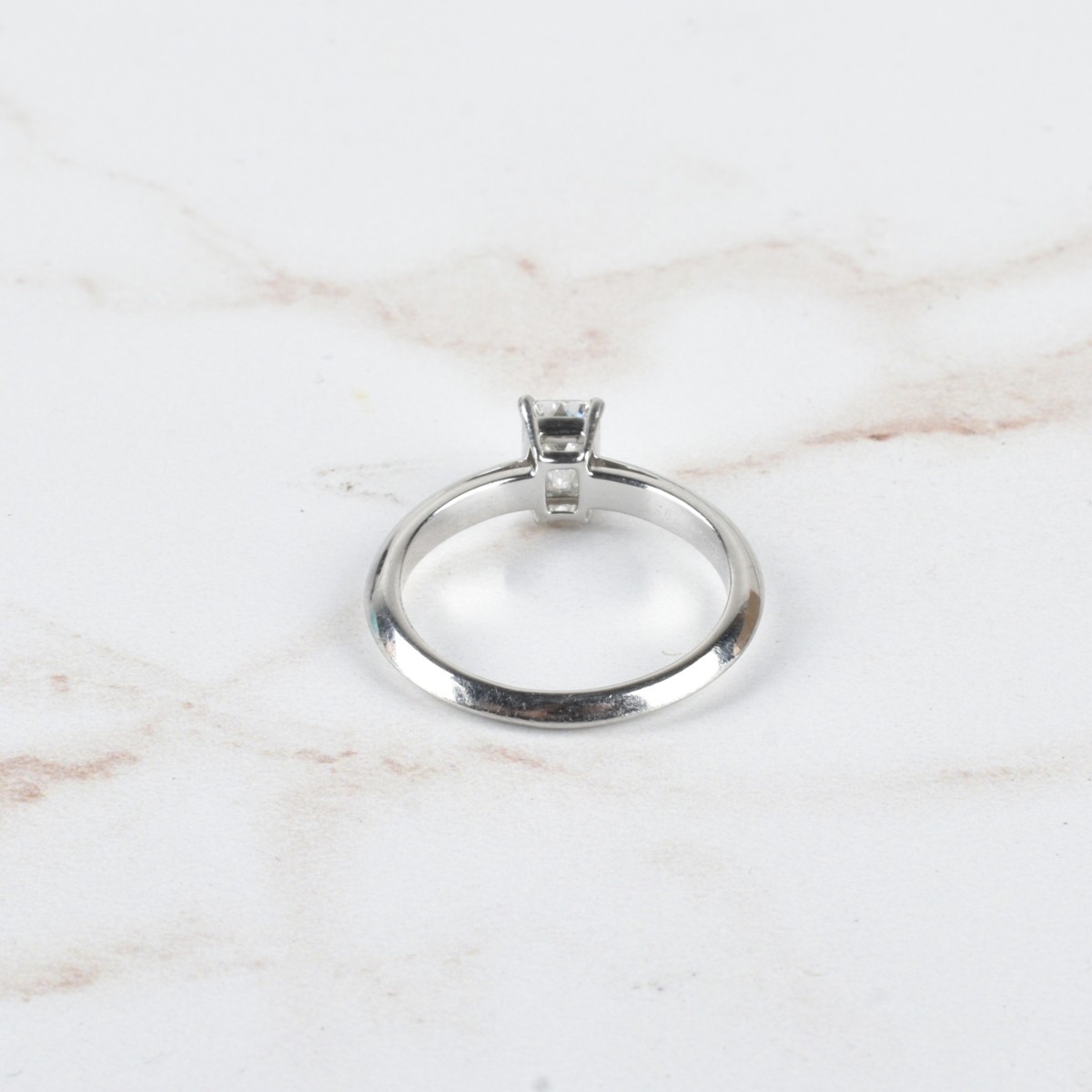 Tiffany & Co Diamond and Platinum Ring