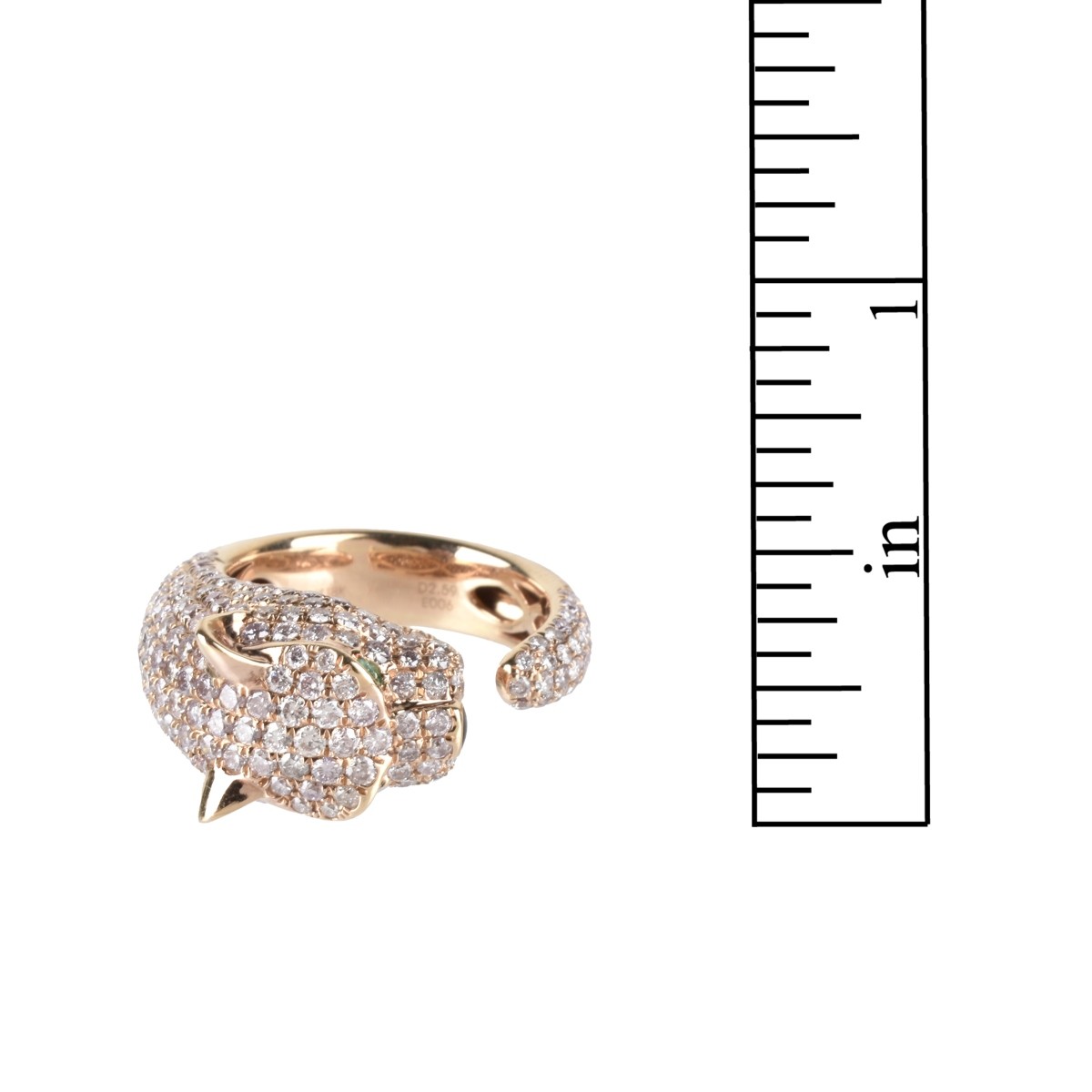 Fancy Diamond and 18K Ring