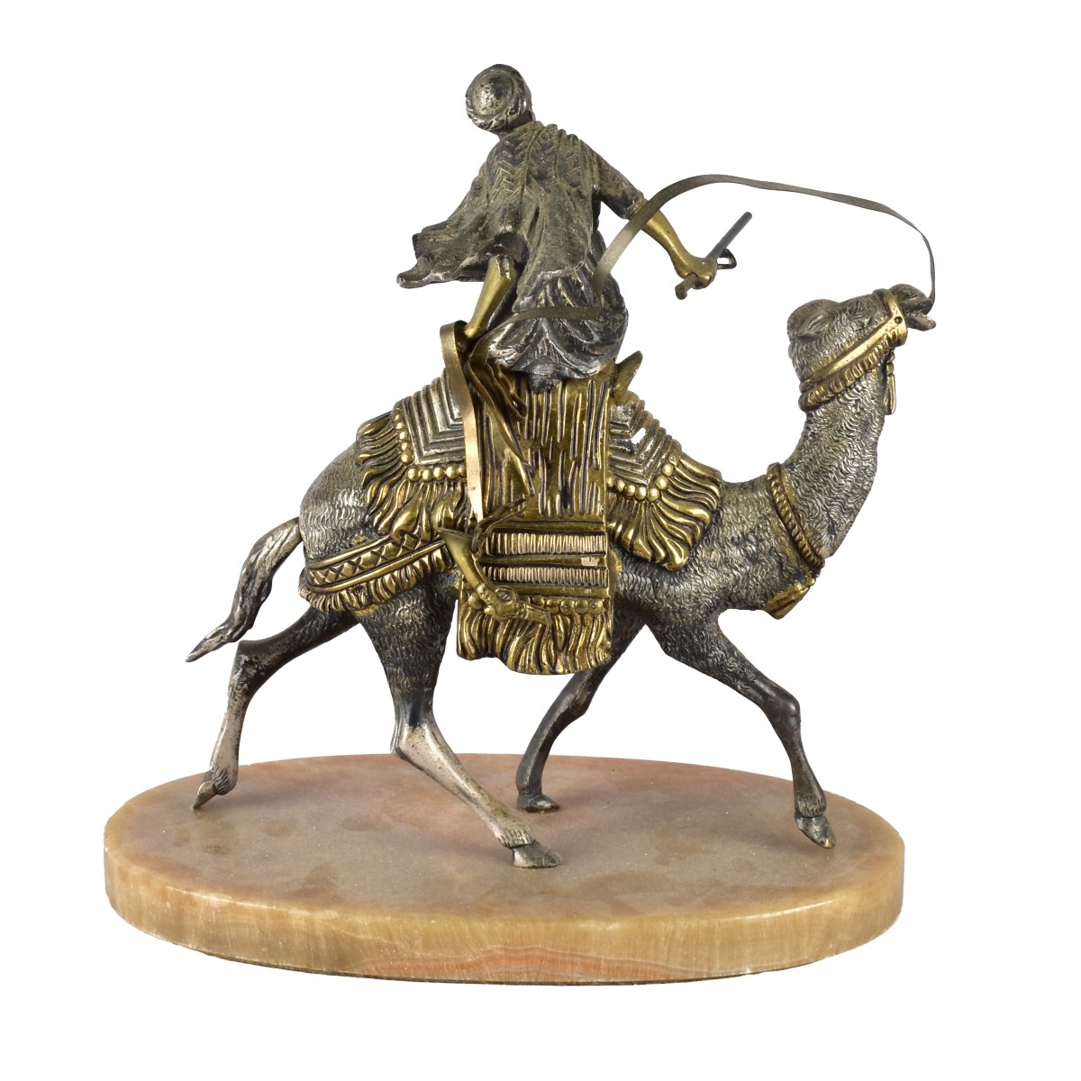Vintage Orientalist Style Bronze Sculpture