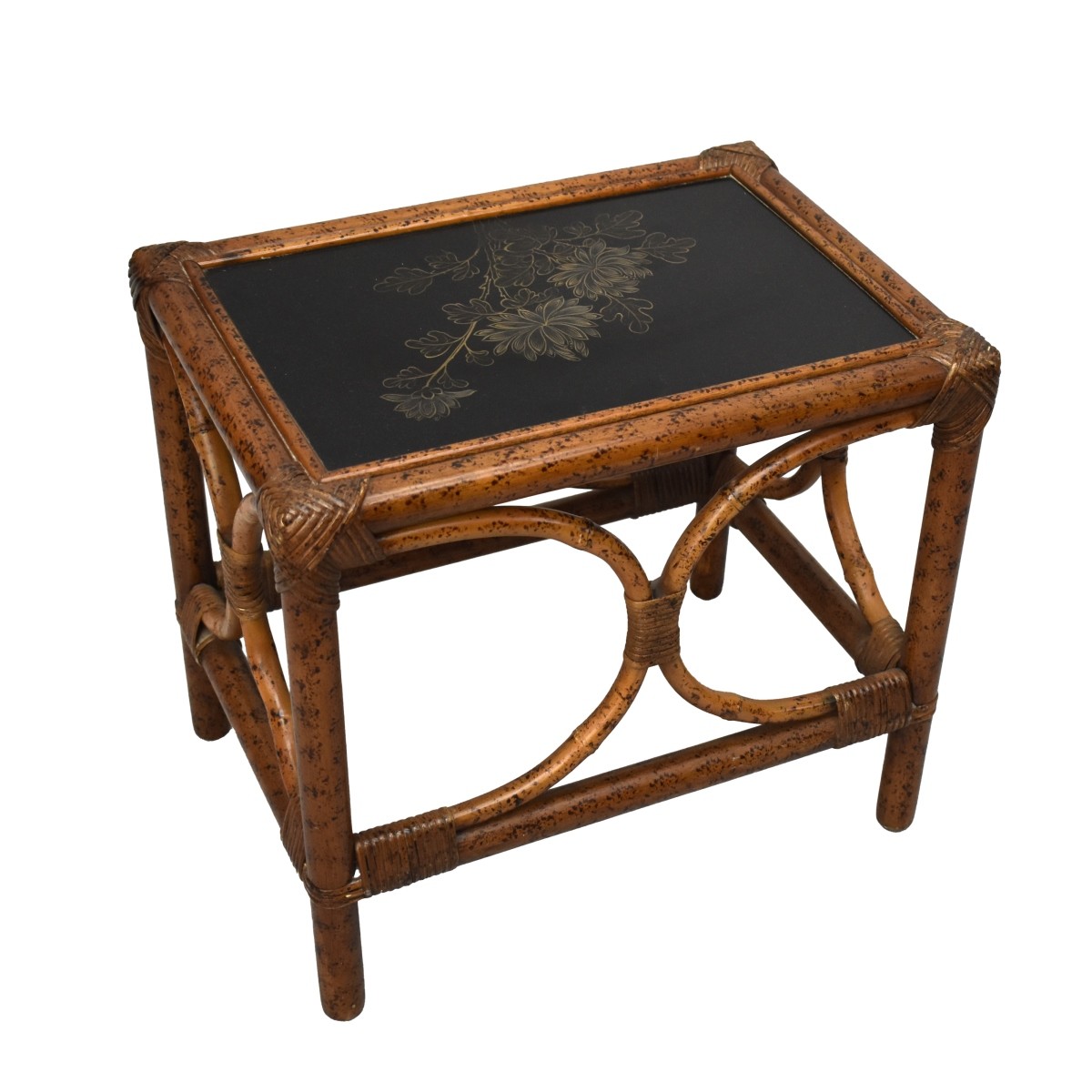 Hollywood Regency Chinoiserie Nesting Tables