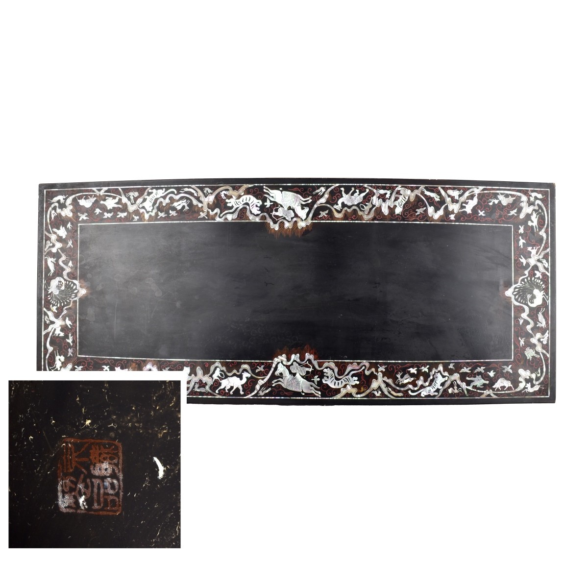 Chinese MOP Inlaid Low Altar Table