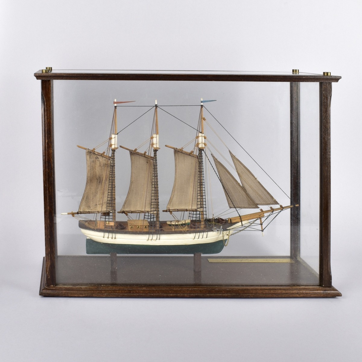 Vintage Schooner "Angelita 1852" Ships Model