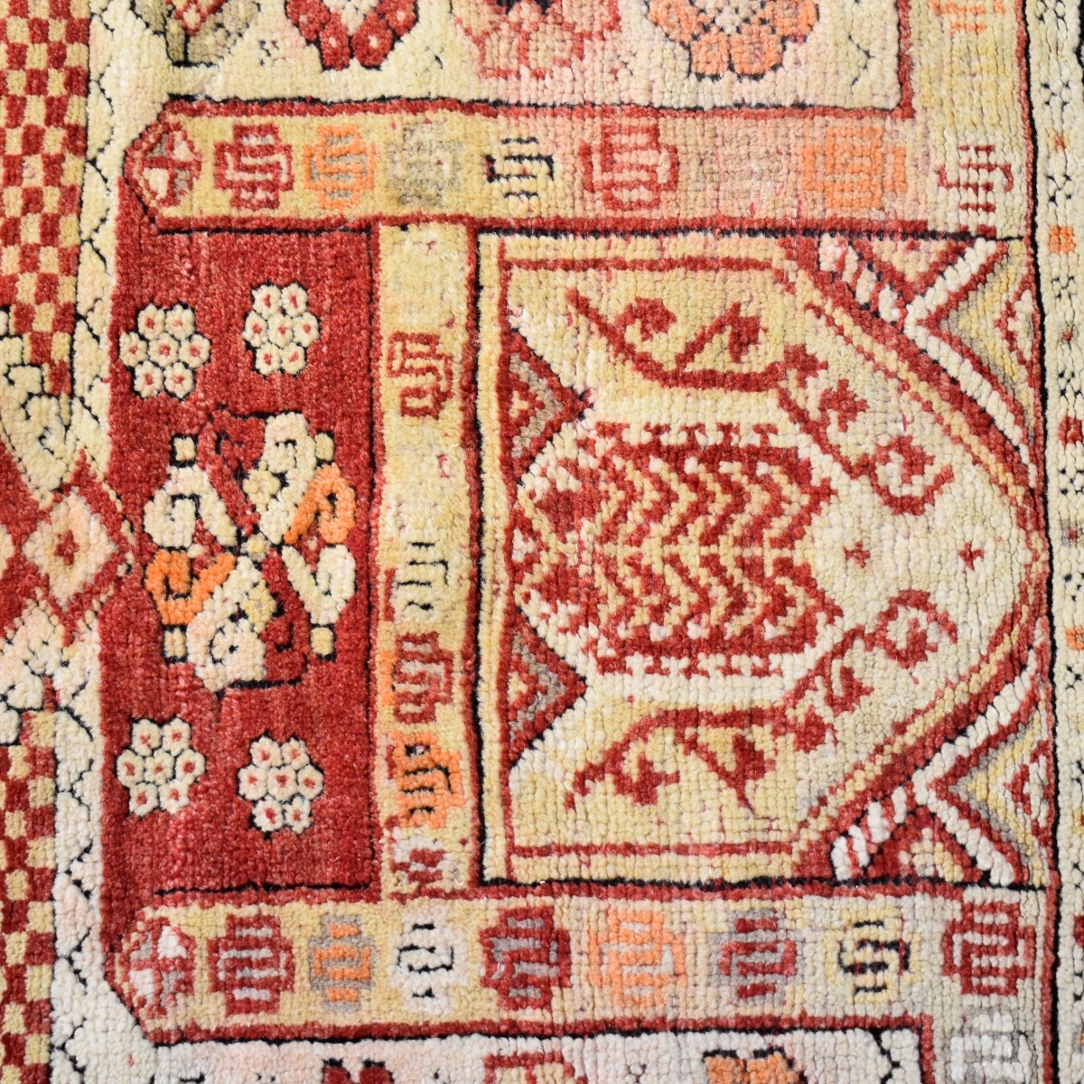 Semi Antique Turkish Wool Rug