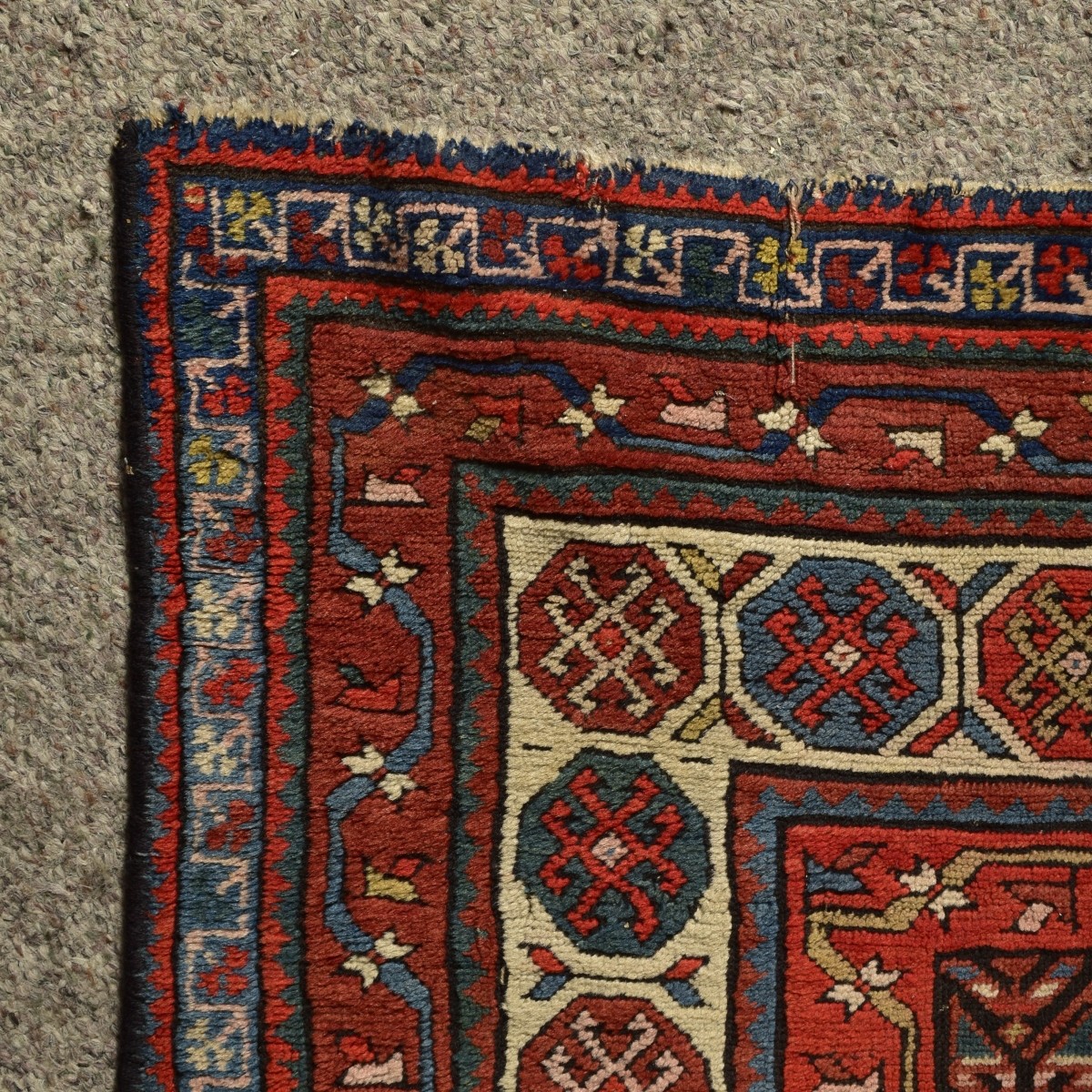 Semi Antique Hamadan Rug