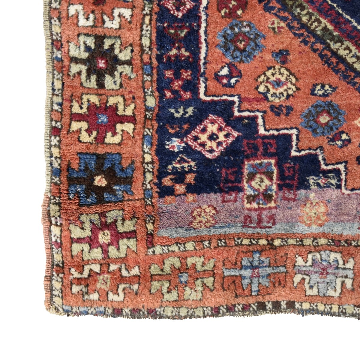 Semi Antique Persian Hamadan Rug