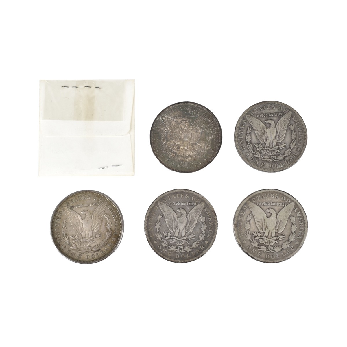 US Morgan Silver Dollar Coins