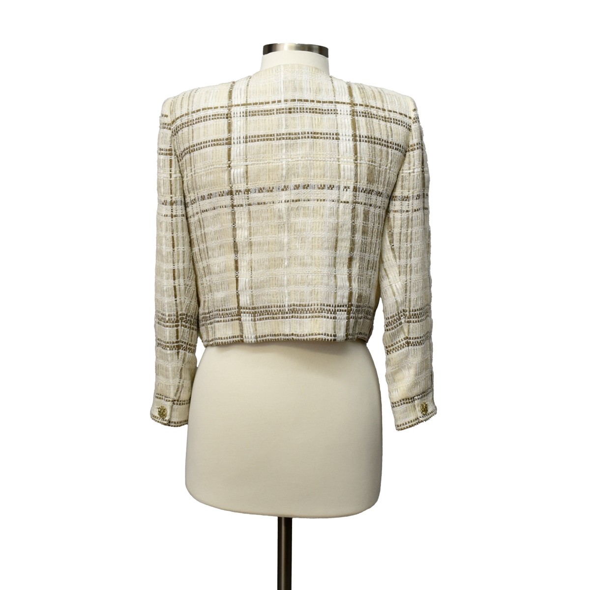 Chanel Tweed Cropped Jacket
