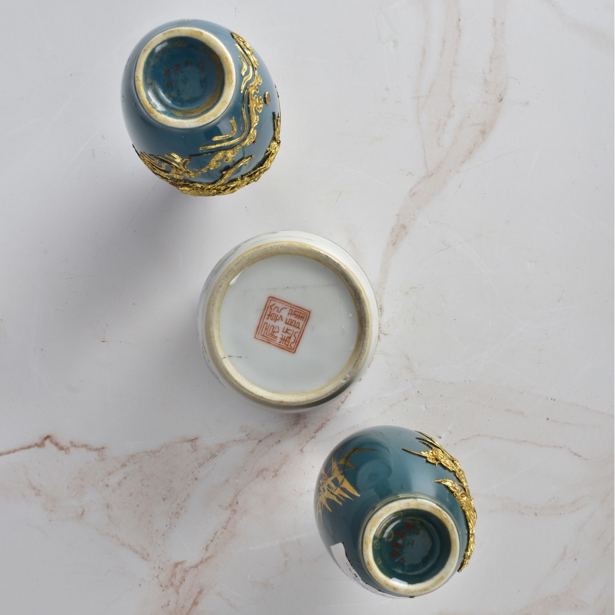 Three Chinese Porcelain Tableware