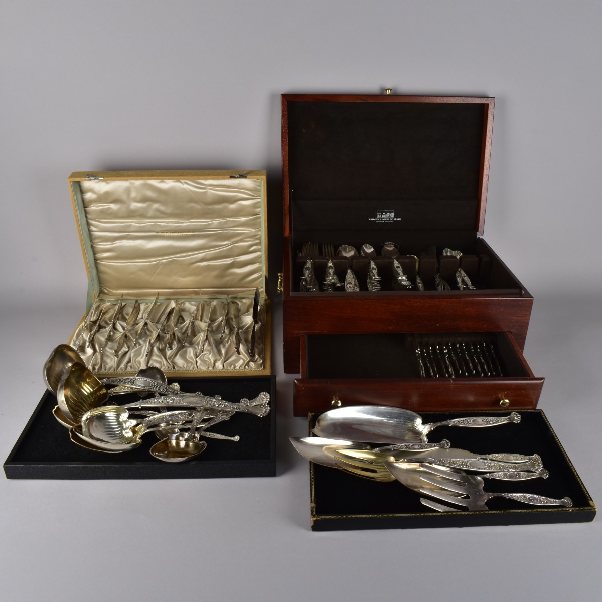 Art Nouveau Whiting Hyperion Sterling Flatware