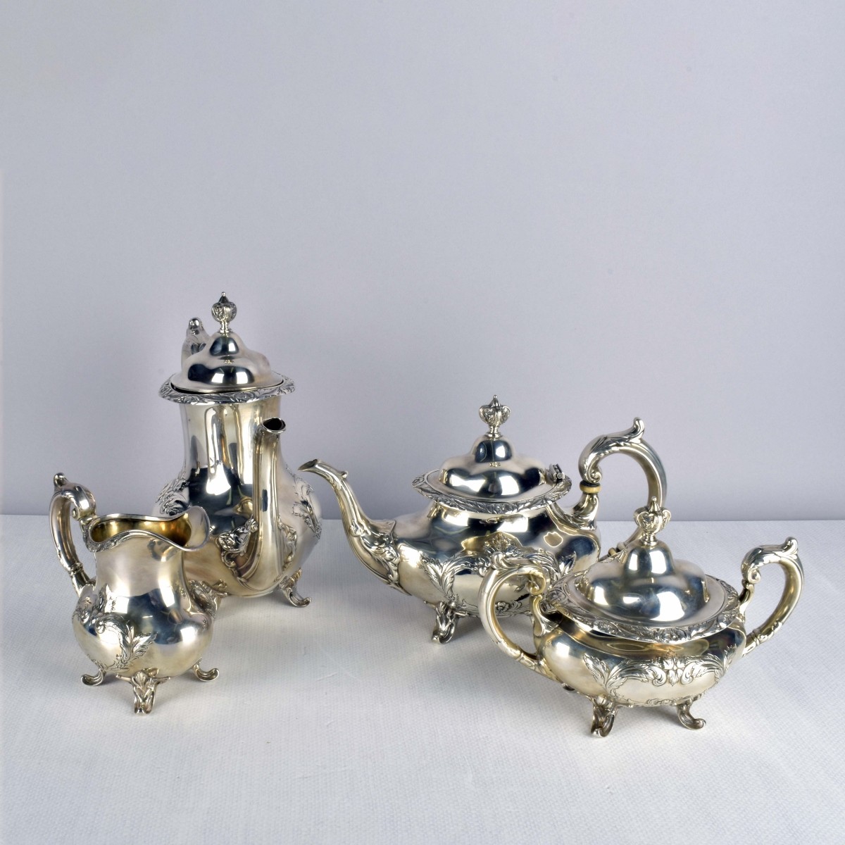 Reed and Barton Sterling Tea Service