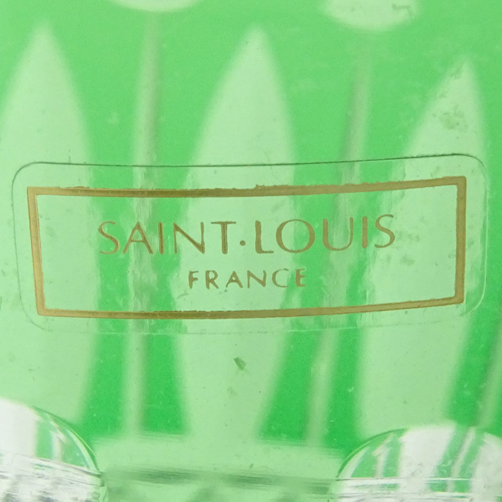 Four (4) Saint Louis, France Crystal Tommy Whiskey Tumblers