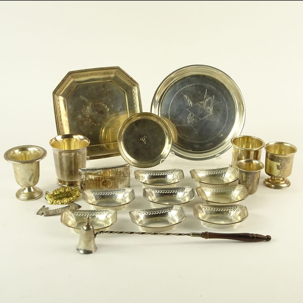 Collection of Silver Table Items